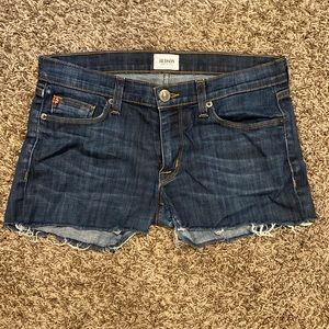 Hudson cut off shorts.